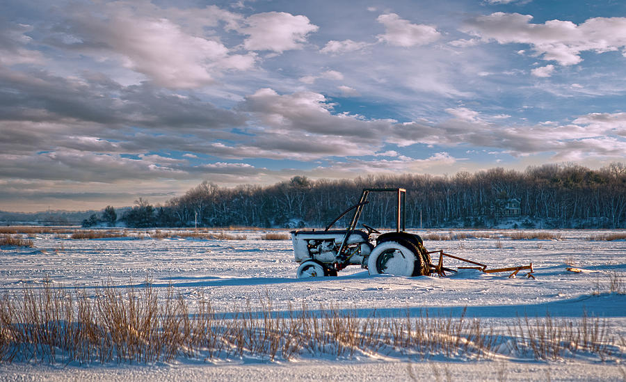 Snow Tractor Photograph by Rick Mosher