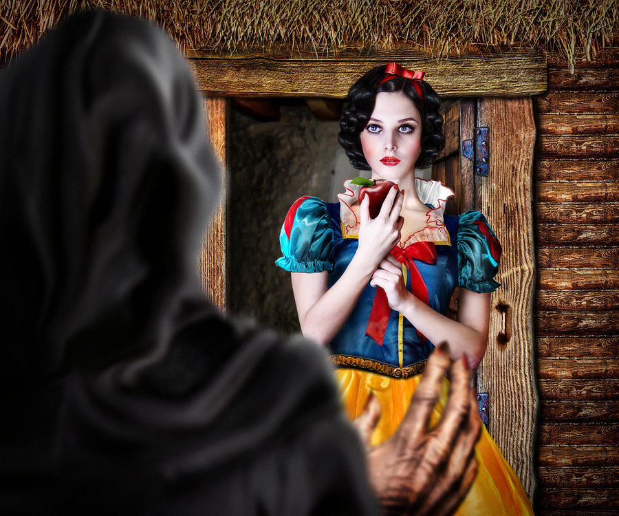 Fantasy Photograph - Snow White by Alessandro Della Pietra