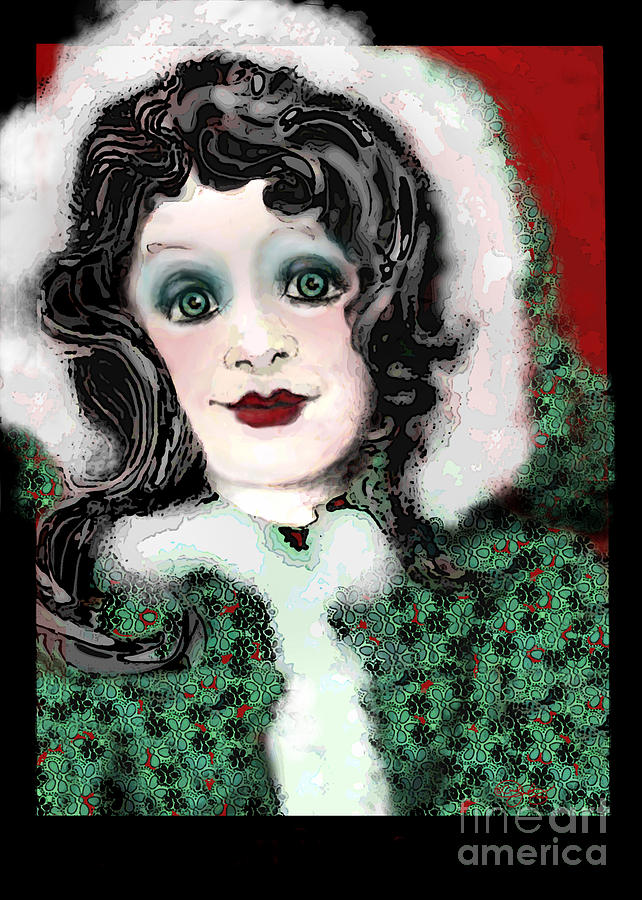 Fantasy Digital Art - Snow White Winter by Carol Jacobs
