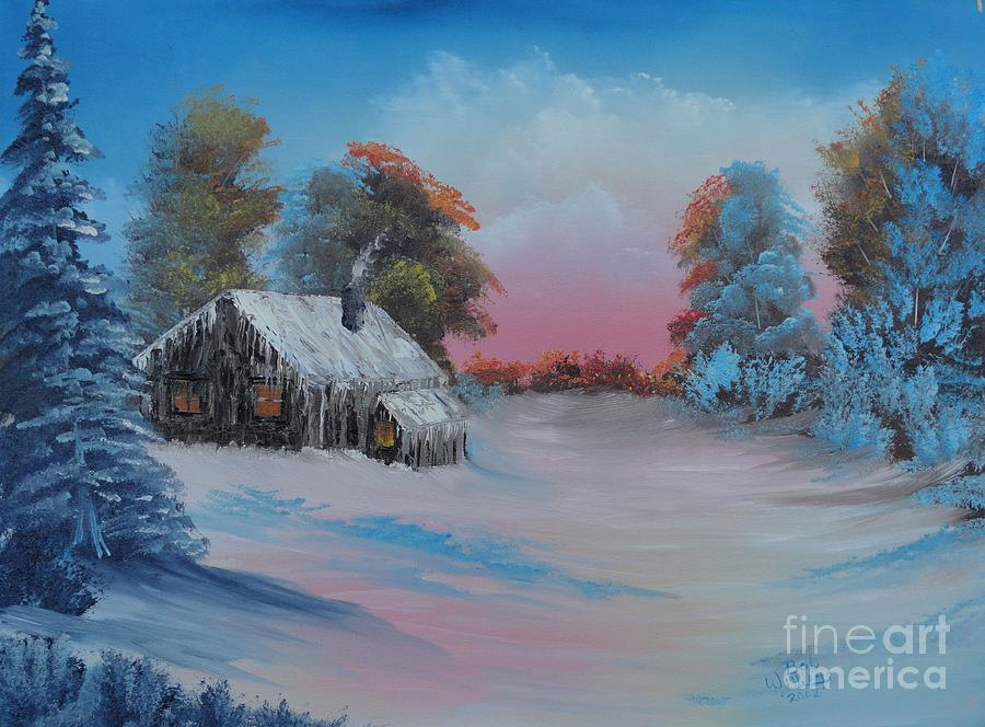 Snowbound.....but Gorgeous Painting by Bob Williams