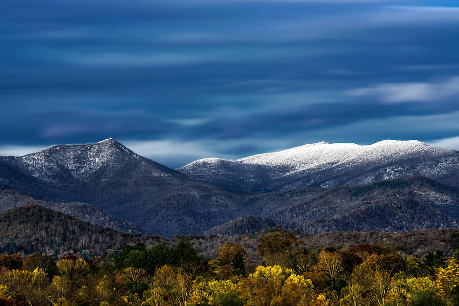 Snowcaps North Carolina Photograph by Tony Hood - Fine Art America