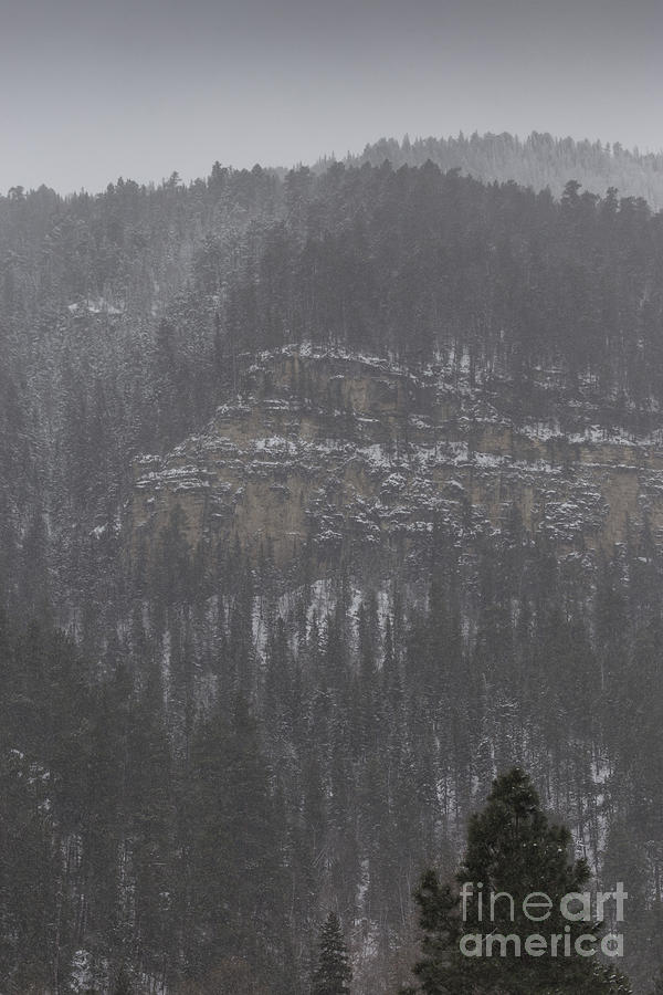 SnowCliffs Photograph by Steve Triplett