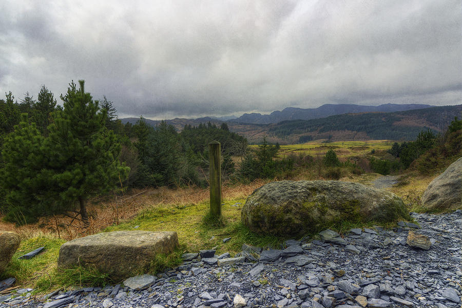 Mountain Photograph - Snowdonia National Park  by Ian Mitchell