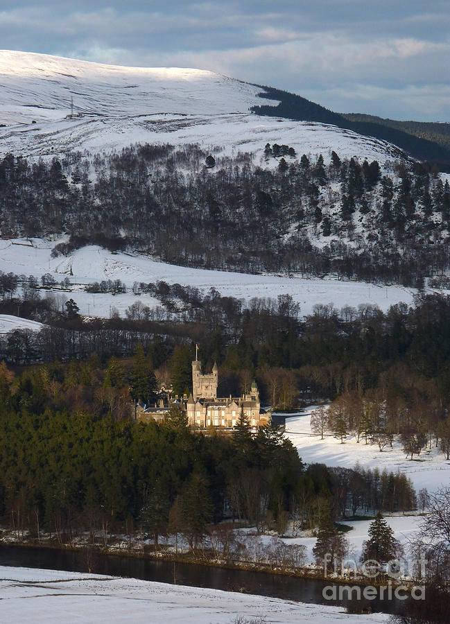 Balmoral Castle on a winters day Photograph by Phil Banks