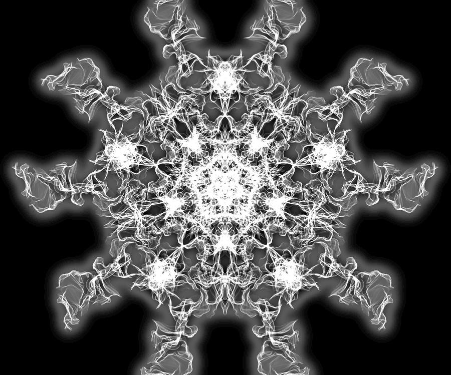 Snowflake Of Winters Past Digital Art