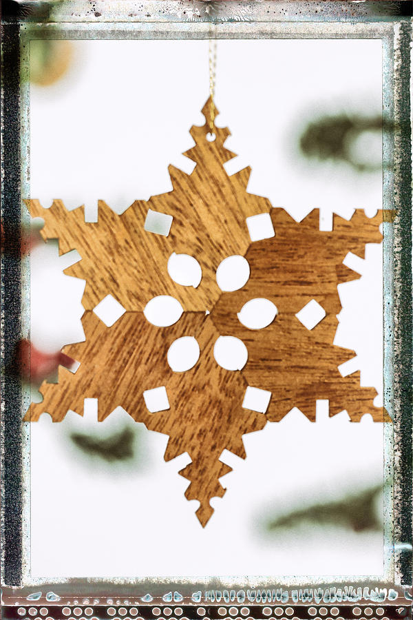 Snowflake Holiday Image Art Photograph by Jo Ann Tomaselli