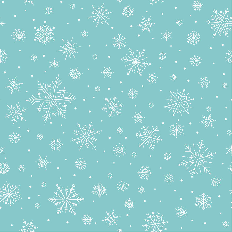 Snowflake pattern Drawing by A-r-t-i-s-t
