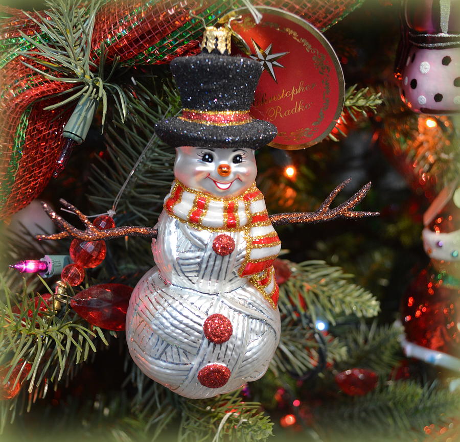Snowman Ornament Photograph