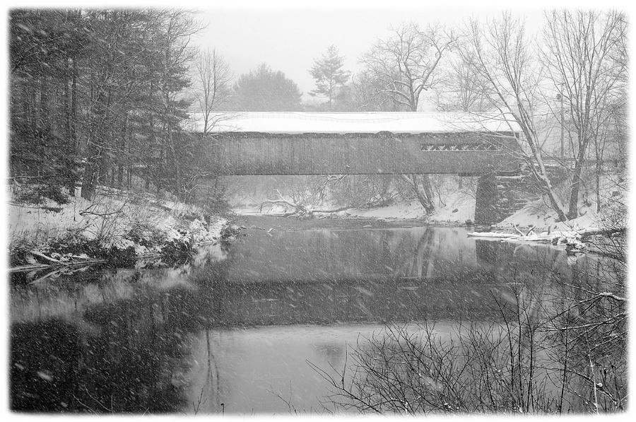 Snowy Crossing Photograph by Luke Moore