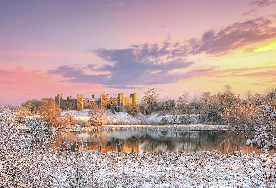Snowy Framlingham Castle Photograph by Meleah Reardon Photography