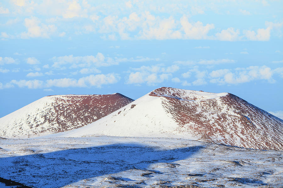 Snowy Hilltops And Blue Sky Photograph by Cultura Exclusive/stuart Westmorland