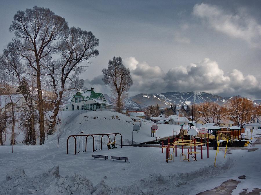 Snowy Playground Photograph by Matt Helm