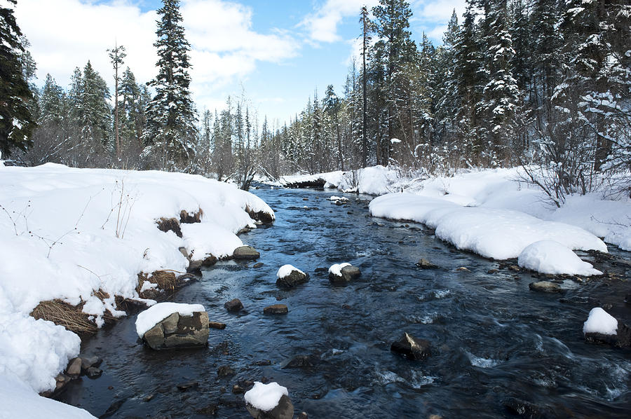 Snowy river Photograph by Joe Belanger - Fine Art America