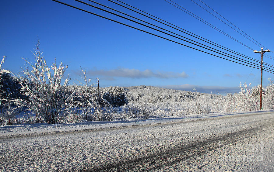 Snowy Roads Photograph