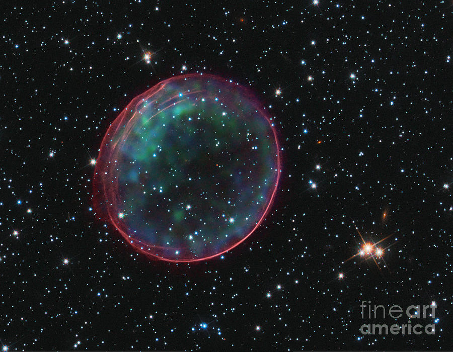 Snr 0509-67.5, Supernova Remnant Photograph by Science Source