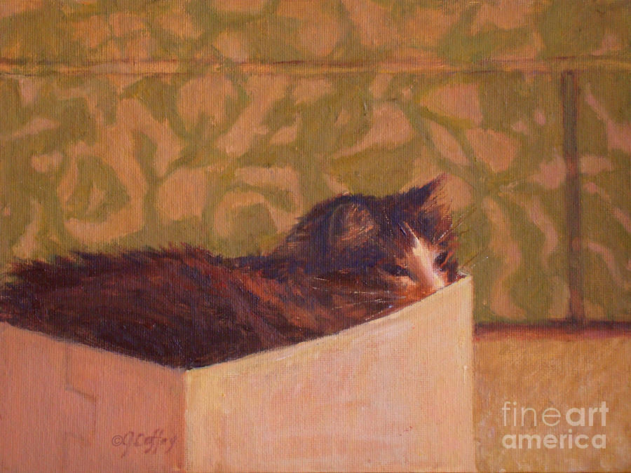 Snug Fit Painting by Joan Coffey