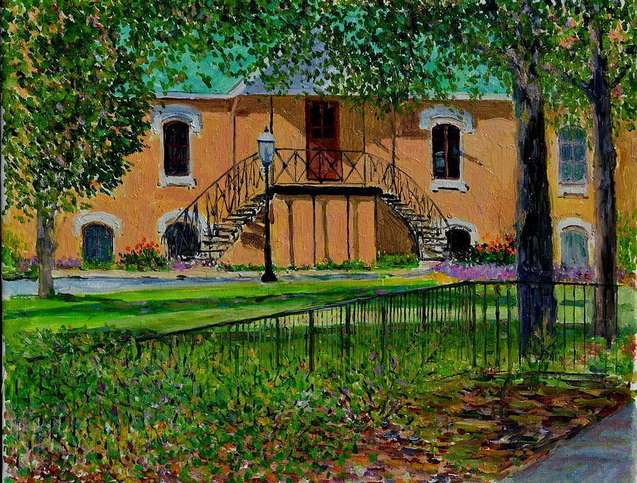Architecture Painting - Snug Harbor by Anthony Butera