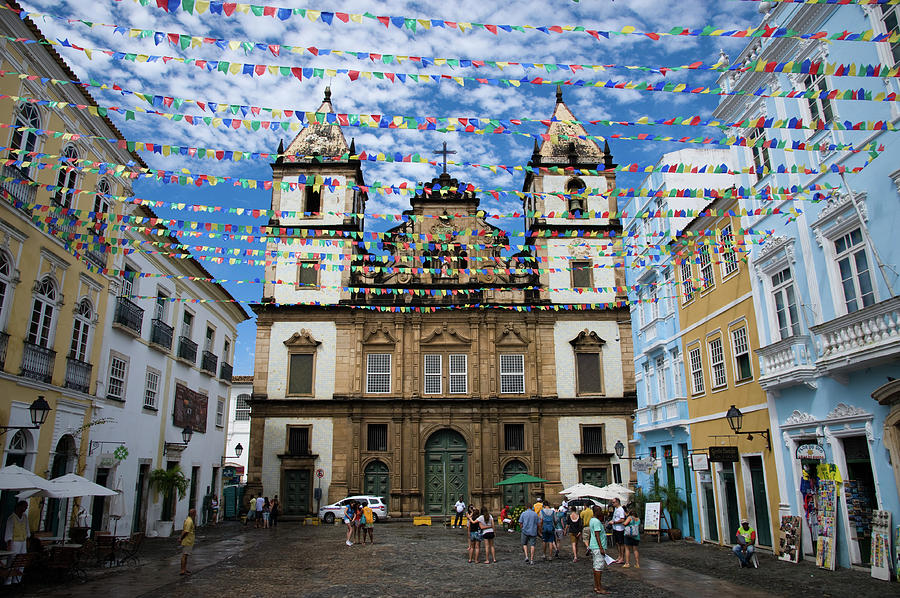 São Francisco Church In Salvador Photograph by Jan Zoetekouw Photography