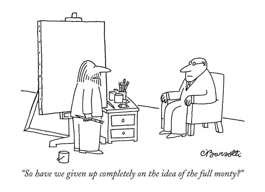 So Have We Given Up Completely On The Idea Drawing by Charles Barsotti