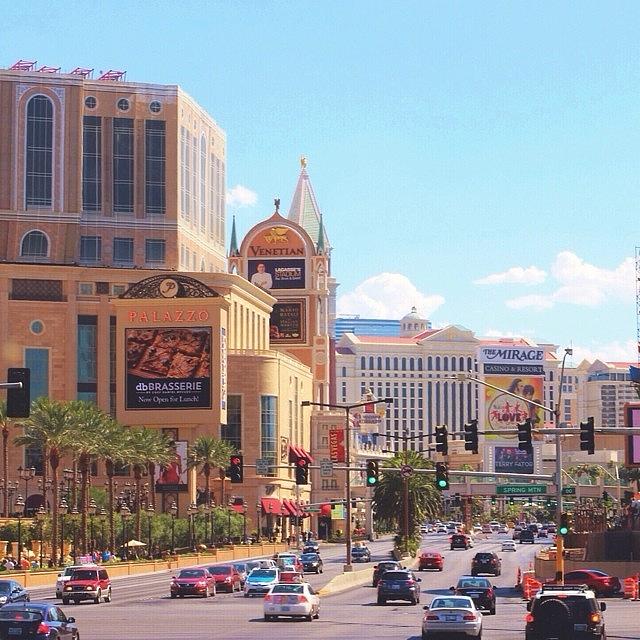 Las Vegas Photograph - The Strip by Victoria Savannah