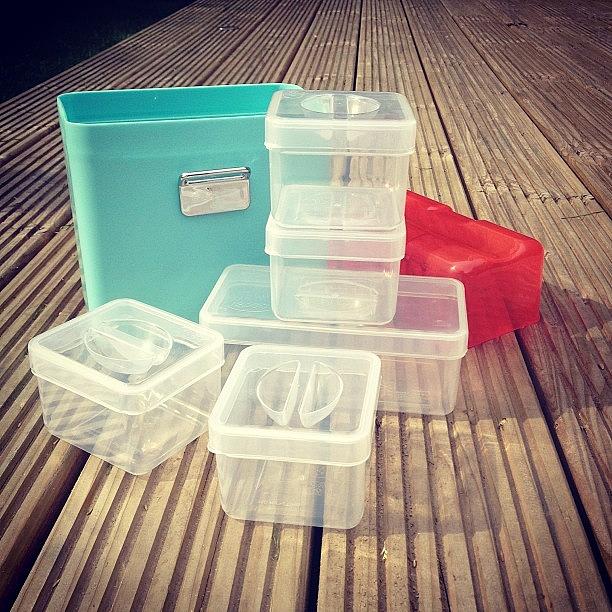 Bento Photograph - So Many Containers! My Inner Food by Princess White