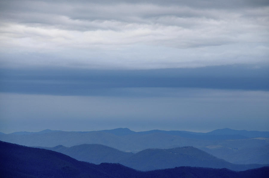 So Many Layers Of Blue Photograph by Carolee Salat Photography