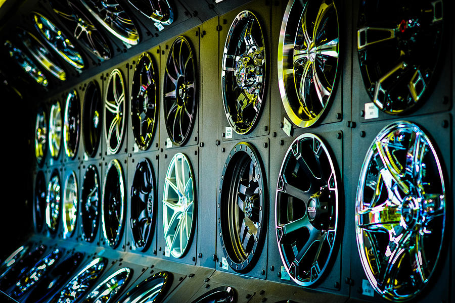 So Many Wheels to Choose From Photograph by Ronda Broatch