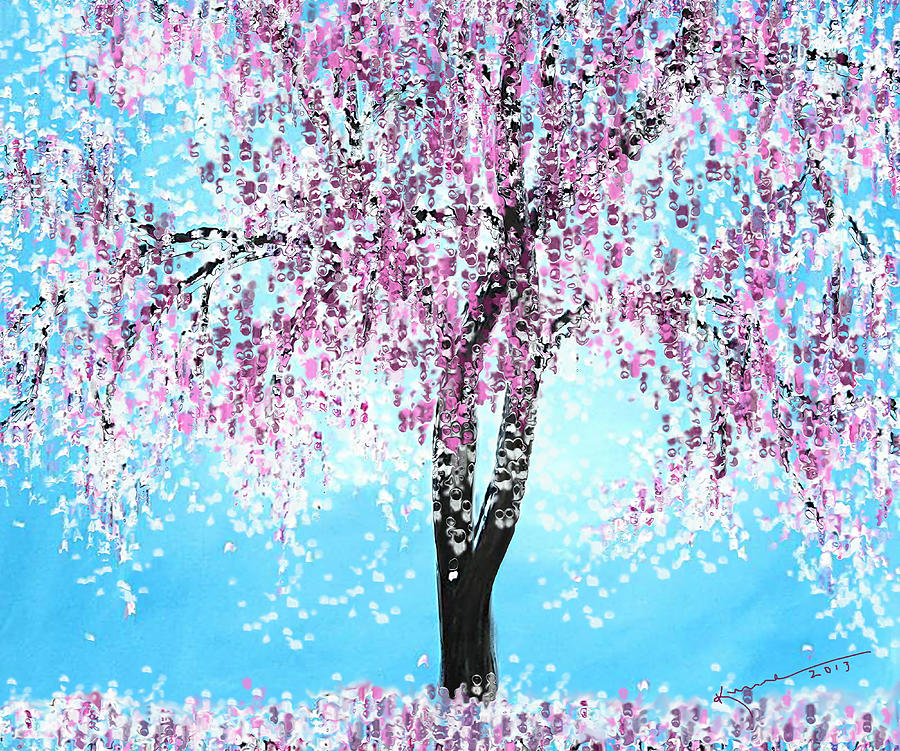 Spring Tree Digital Art by Kume Bryant