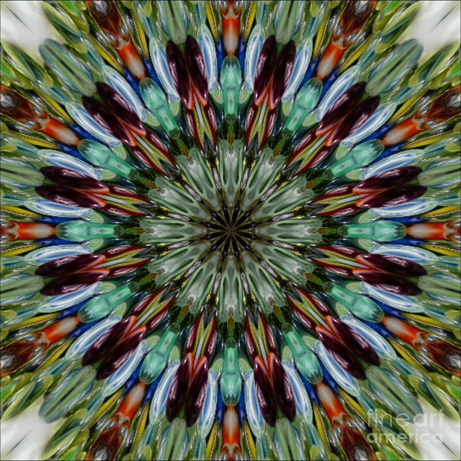 Marbles Digital Art - So You Lost Your Marbles  by Barbara A Griffin