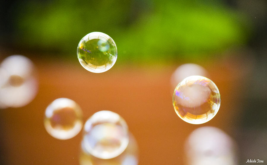 Soap Bubbles Photograph by Ashish Tare | Fine Art America