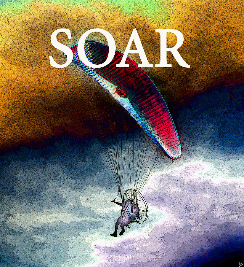Soar work A Painting by David Lee Thompson