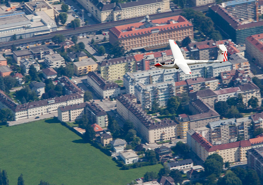 Soaring above Innsbruck Photograph by Vance Bell