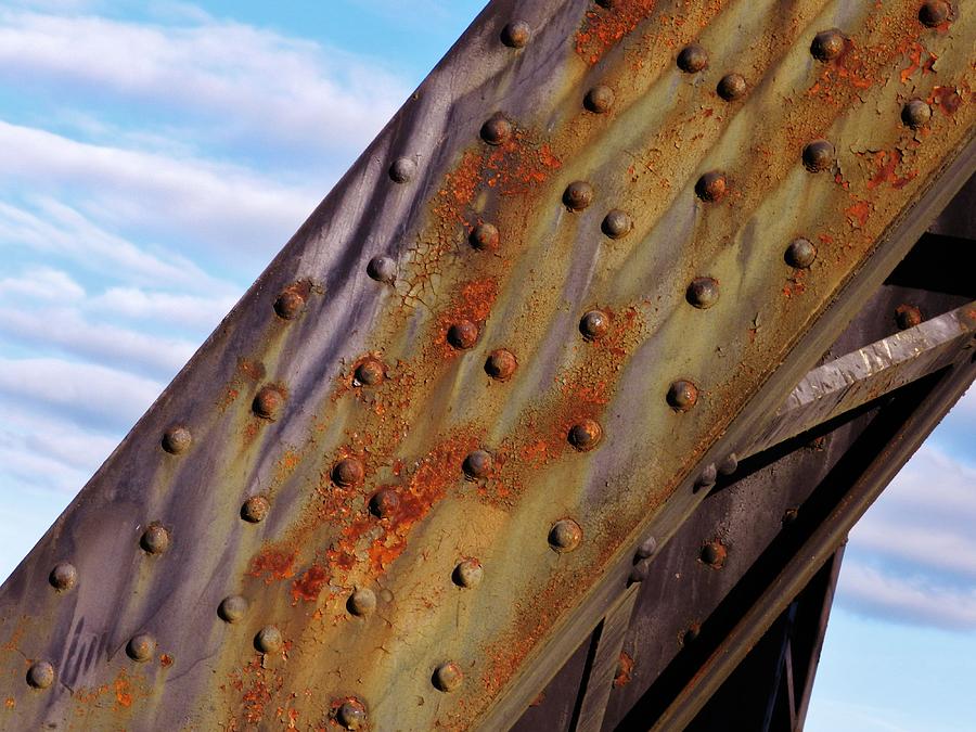 Soaring Pillar of Rust Photograph by Charles Lucas