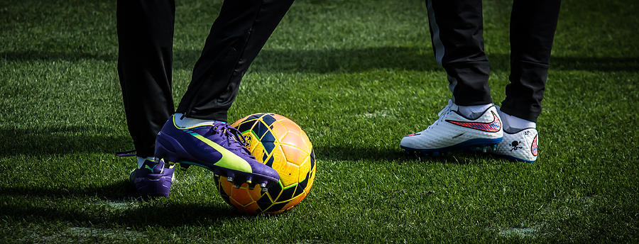 Soccer is a kick Photograph by Valerie Cason Soccer is a kick Photograph by Valerie Cason