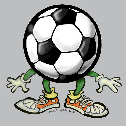 Soccer Digital Art by Kevin Middleton