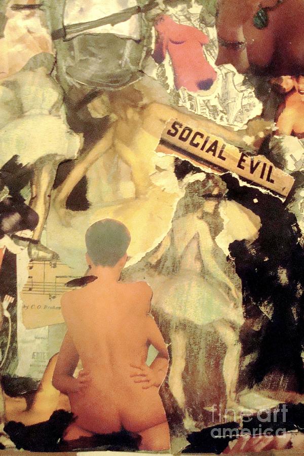 Social Evil Mixed Media by Bellavia