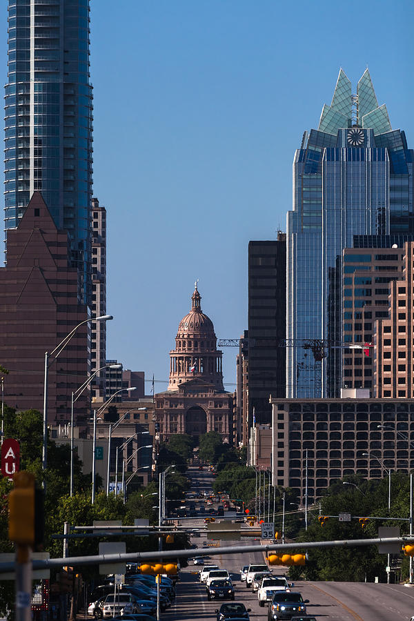 So Co View of the Texas Capitol Photograph by Ed Gleichman
