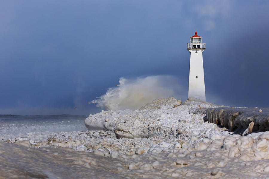 Sodus Bay Lighthouse Photograph by Everet Regal