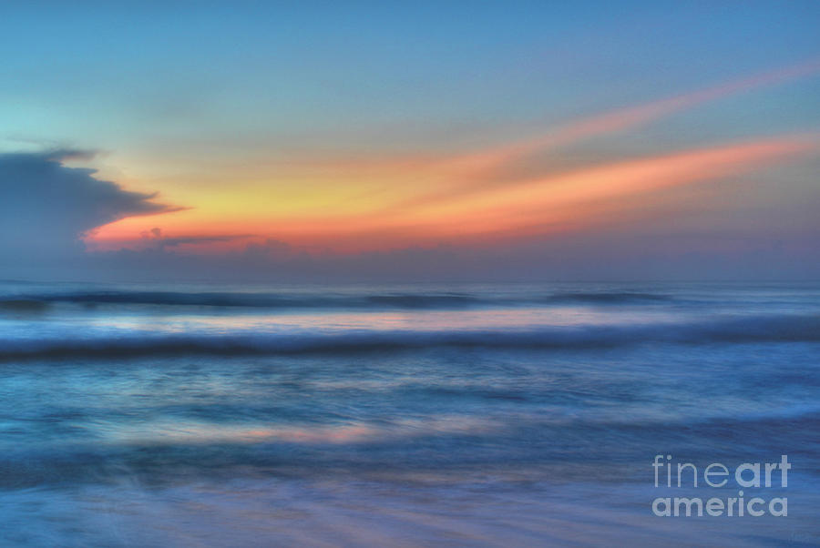 Soft Blue Sunrise Over Singer Island Photograph by Jeff Breiman