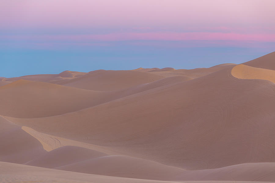 Soft Desert Dunes Photograph by Peter Tellone