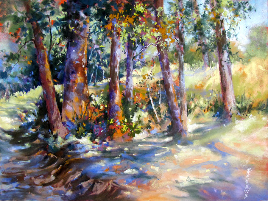 Tree Painting - Soft Focus by Rae Andrews