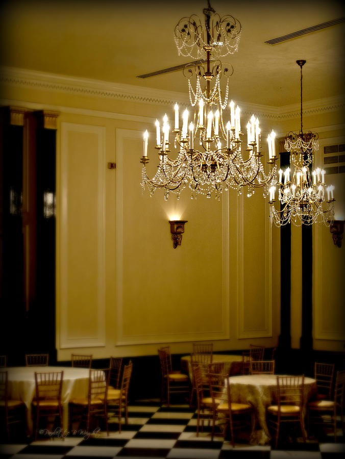 Soft Light in The Carolina Inn Ballroom Photograph by Paulette B Wright