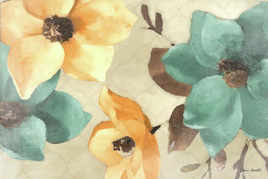 Soft Painting - Soft Magnolias Aglow by Lanie Loreth