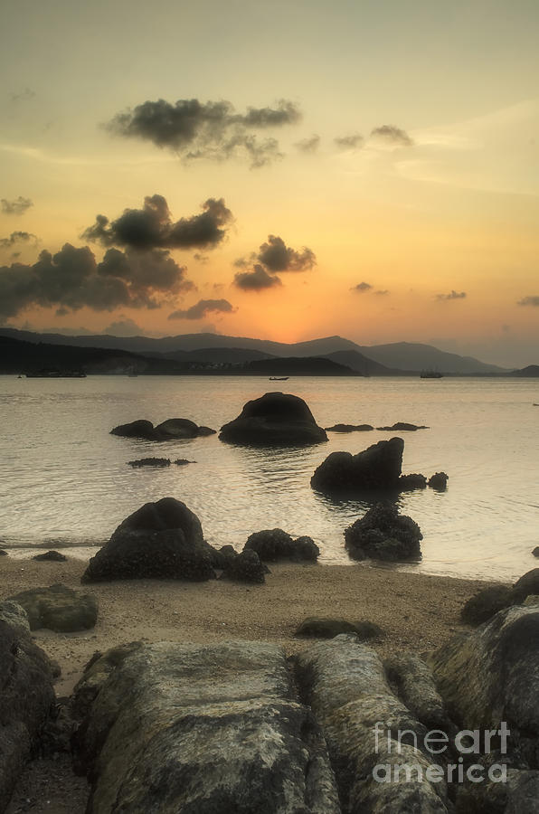 Sunset Photograph - Soft Sunset by Michelle Meenawong