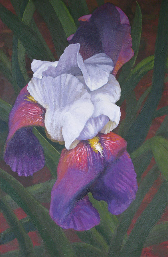Soft Violet Painting by Don Morgan