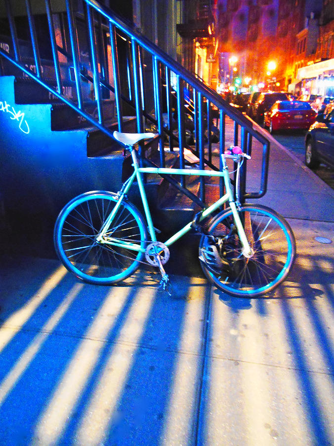 Soho Bicycle  Photograph by Joan Reese