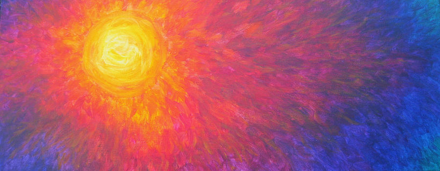 Sun Painting - Solar Blaze by Betsy Moran