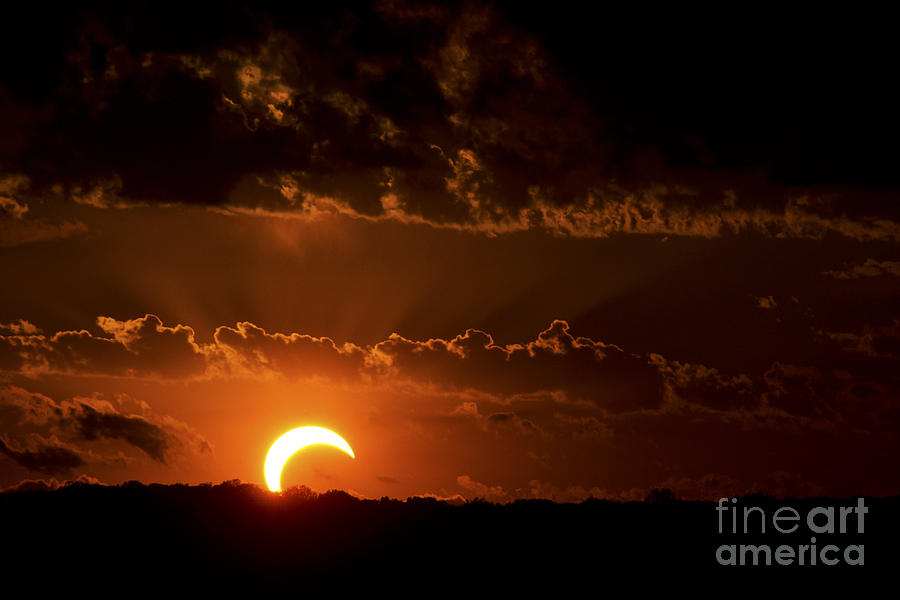 Solar Eclipse Photograph by Ryan Smith