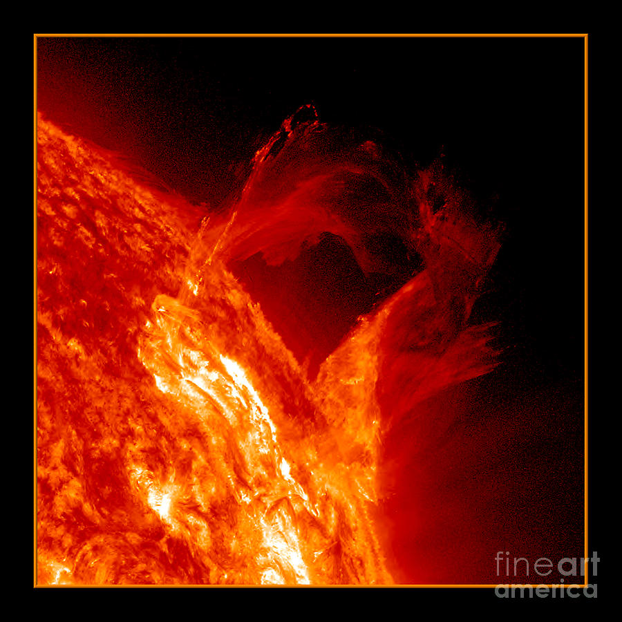 Solar Eruption NASA Photograph by Rose Santuci-Sofranko