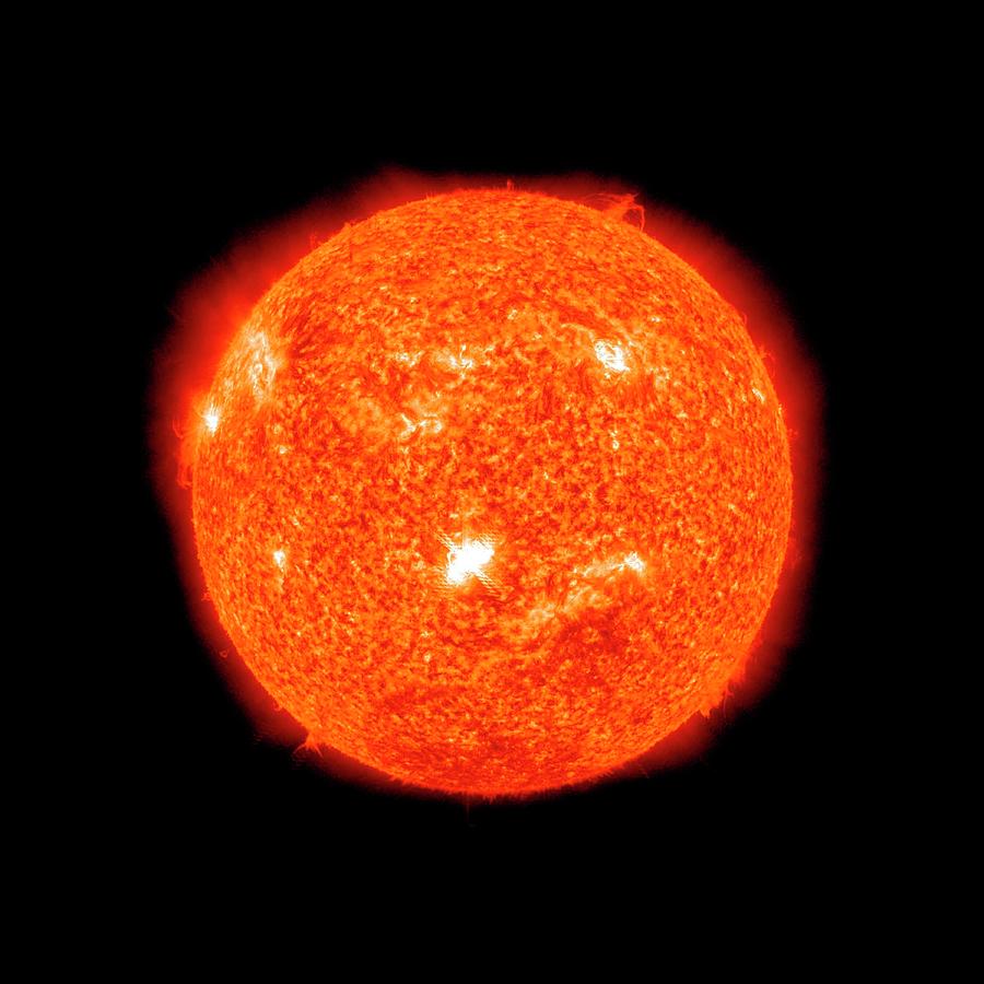 Solar Flare Photograph by Nasa/sdo/lmsal/science Photo Library